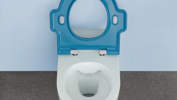 Geberit Bambini põrandapealne WC-pott mudeliga Rimfree® Geberit Bambini põrandapealne WC-pott mudeliga Rimfree®