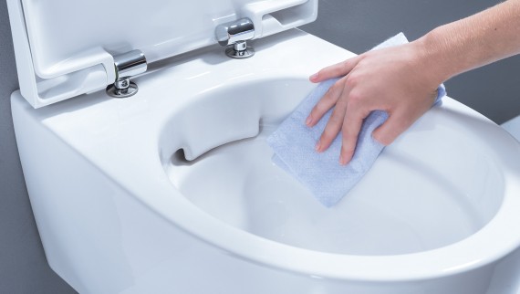Ääristeta iCon Rimfree WC (© Geberit) Ääristeta iCon Rimfree WC (© Geberit)