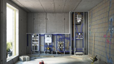 Geberit Duofix eelseina paigaldus ja loputuspaagid süsteemseinas