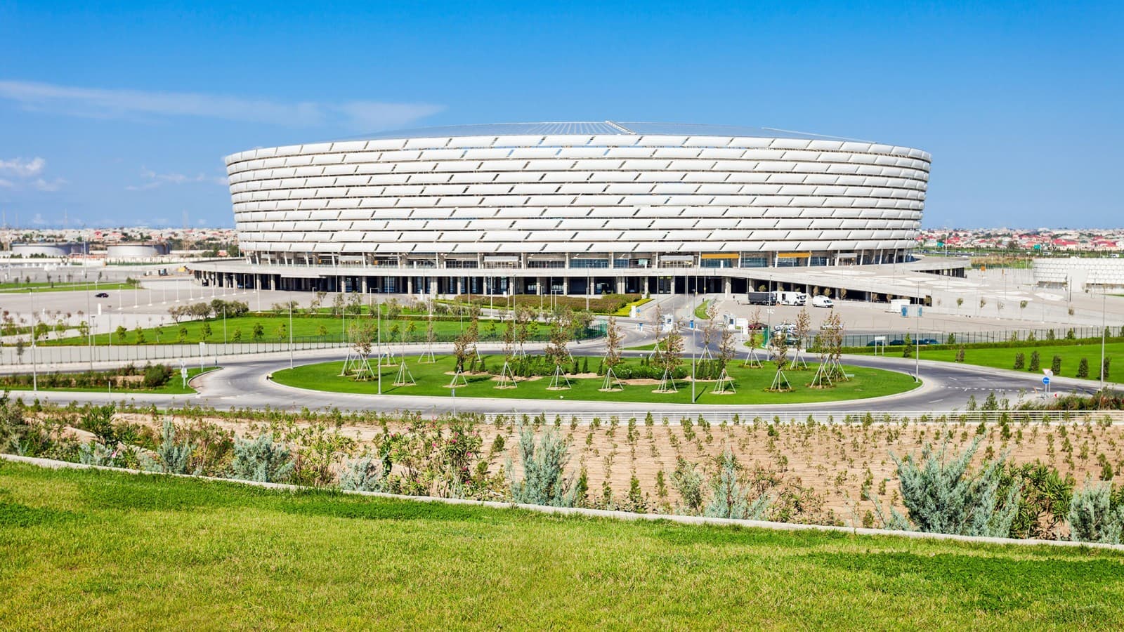Bakuu Olimpiyat Stadyumu, Bakuu, Aserbaidžaan © Andrei Krobostov / Alamy Stock Photo Bakuu Olimpiyat Stadyumu, Bakuu, Aserbaidžaan © Andrei Krobostov / Alamy Stock Photo