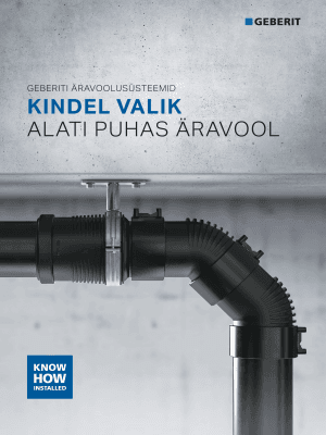 Geberit äravoolusüsteemid Geberit äravoolusüsteemid