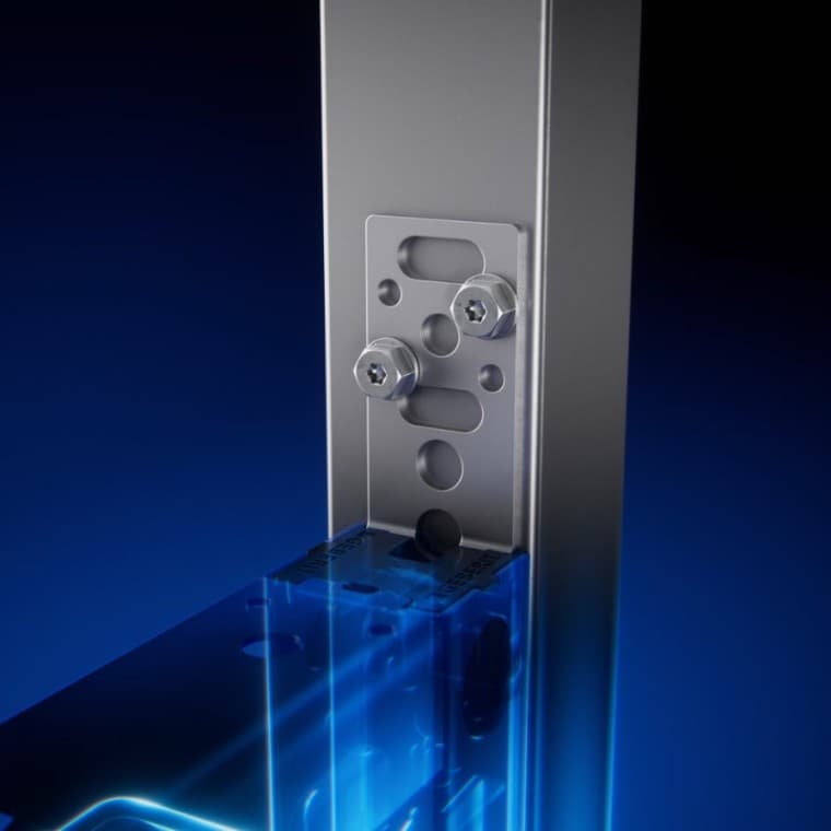 Väljatõmmatav kinnitusplaat Väljatõmmatav kinnitusplaat