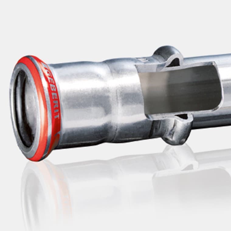 Geberit Mapressi C-terasest liitmiku ristlõige Geberit Mapressi C-terasest liitmiku ristlõige